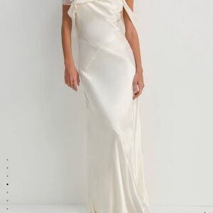 For Love And Lemons Elegant White Maxi Dress